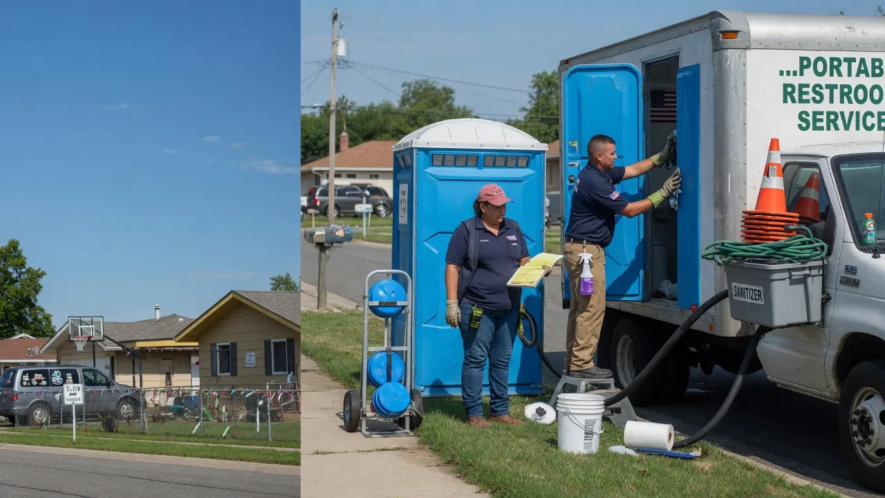 Portable Toilet Rental in Eggleston, VA near me